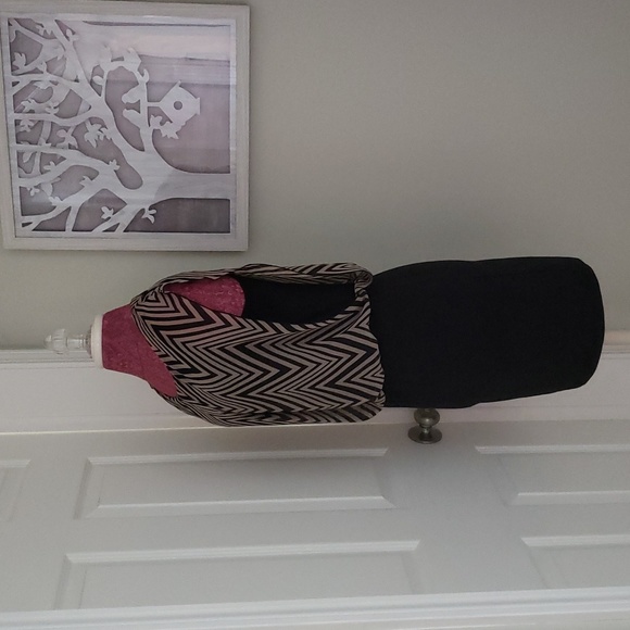 Speechless Dress Size M Black & Tan - Picture 2 of 5